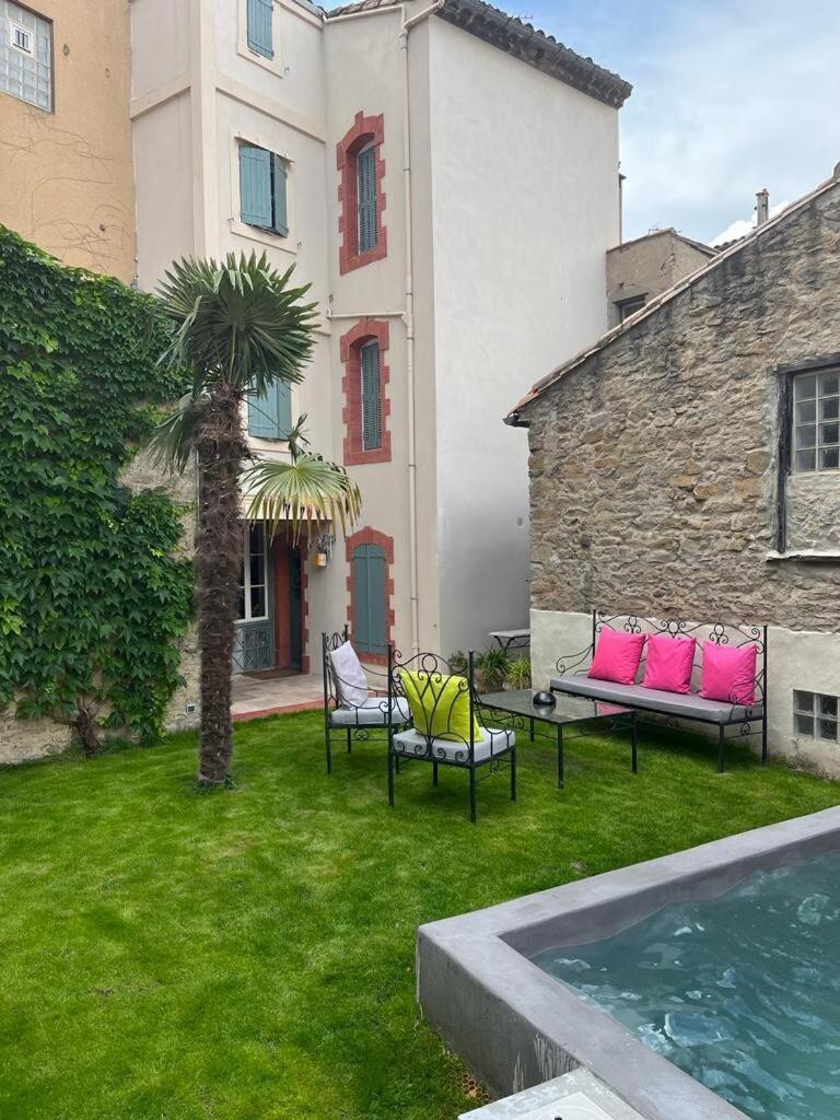 La Casa Consuelo ~ Piscine ~ Jardin ~ Centre Ville カルカソンヌ エクステリア 写真
